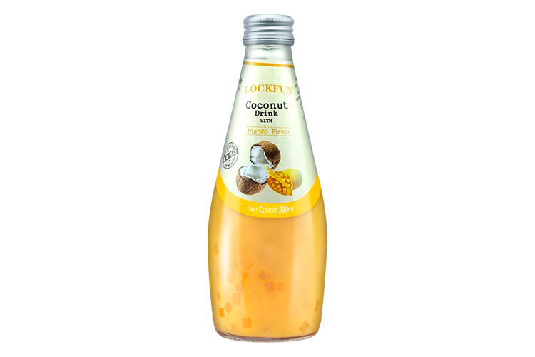 LOCKFUN COCONUT JUICE (MANGO) 290ML